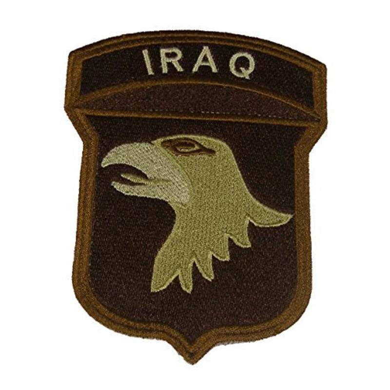 101ST AIRBORNE DIVISION IRAQ CAMPAIGN PATCH – Desert/Tan – Veteran Owned Business