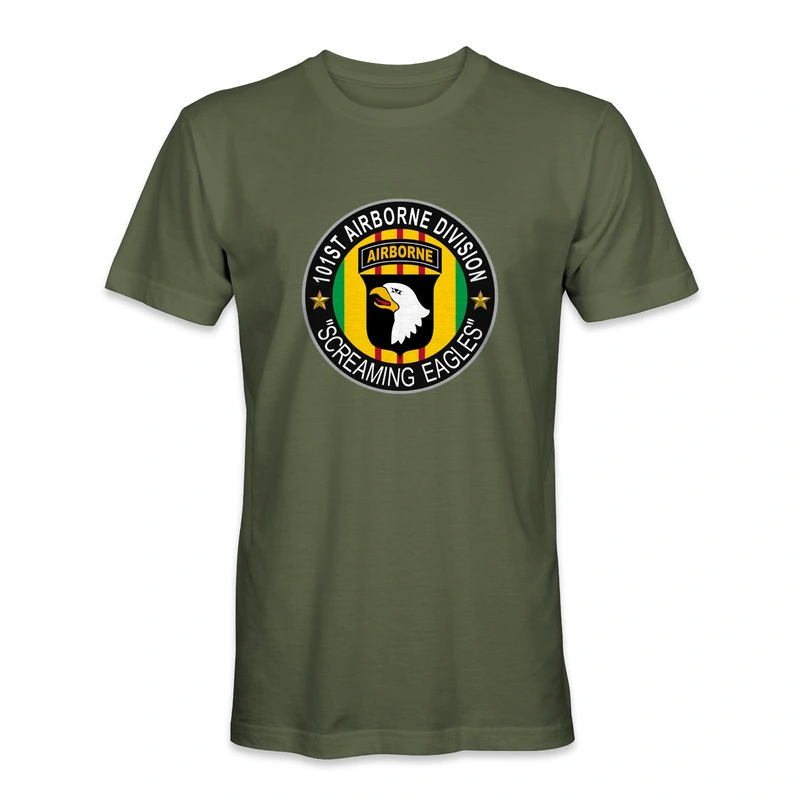 101st Airborne Division ‘Screaming Eagles’ Vietnam Veteran T-Shirt