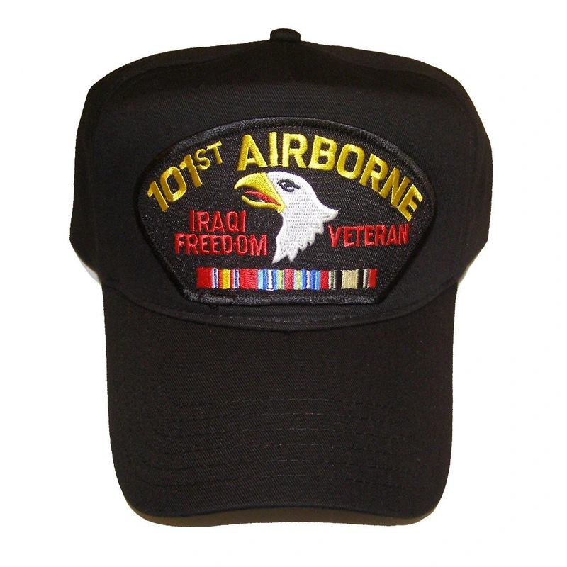 101ST AIRBORNE OIF VETERAN HAT W/ RIBBONS