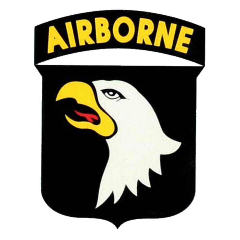 101st Airborne Shield Decal