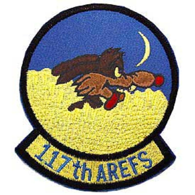 117th Air Refueling Squadron AREFS Air Force Patch