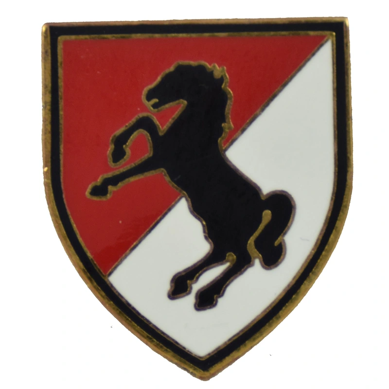 11TH ACR – BLACK HORSE HAT PIN