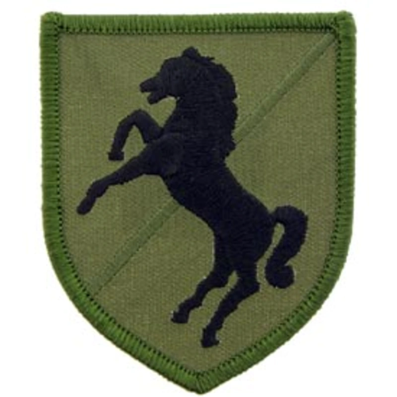 11th ACR Black Horse OD Subd Army Patch