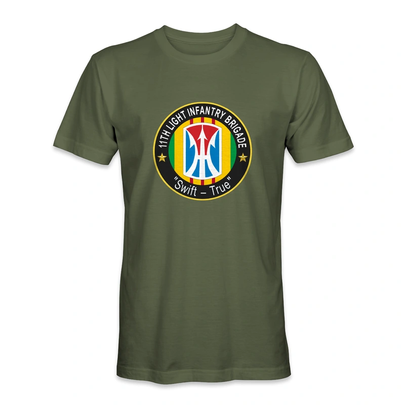 11th Light Infantry Brigade ‘Swift – True’ Vietnam Veteran T-Shirt