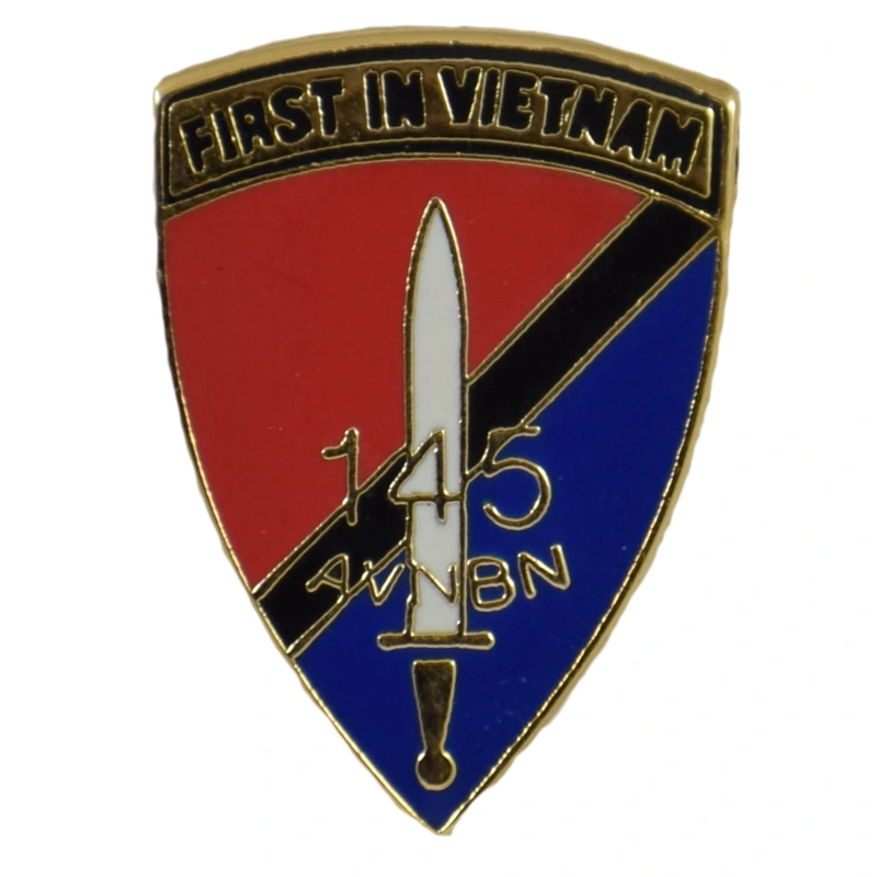 145th Aviation Battalion First In Vietnam Lapel Pin