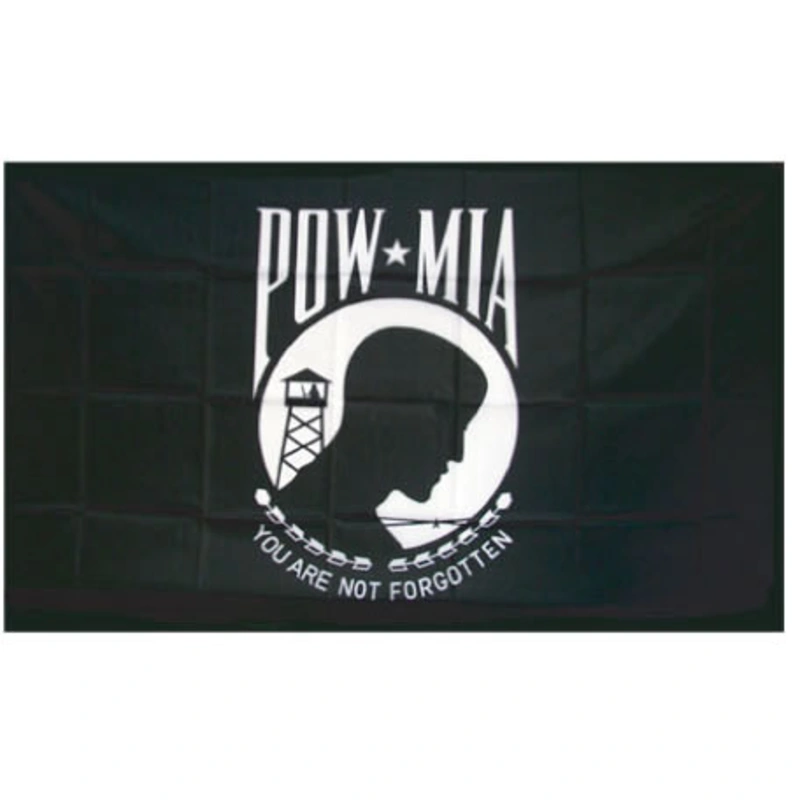 ***CLOSEOUT*** Nylon POW/MIA Flag 3 X 5***CLOSEOUT***