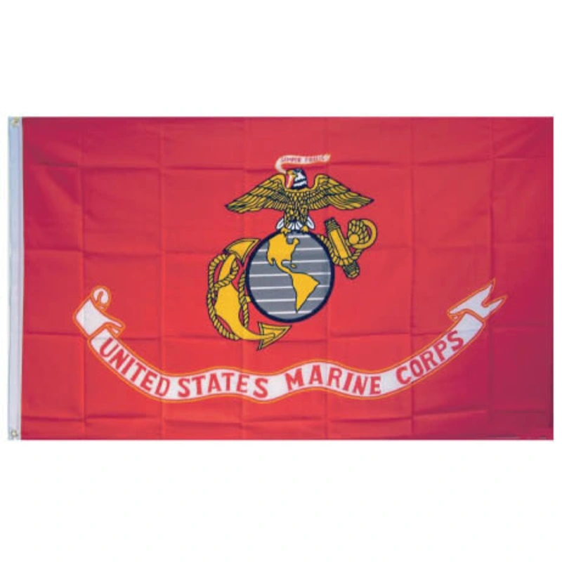 ***CLOSEOUT*** Nylon US MARINE CORPS Flag 3 X 5 ***CLOSEOUT***